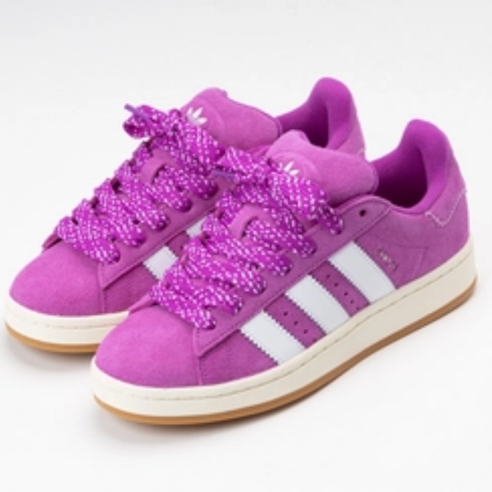 Adidas Purple Fabric Label